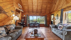 House (2 Bedrooms) | Interior - Jack's Cabin by Avantstay Private Hot Tub + Fire Pit + Mountain Views Near Smokies (Townsend)