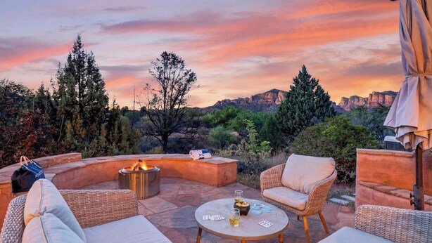 House (4 Bedrooms) | Front of property - Timber & Rock Retreat by Avantstay Hot Tub + Outdoor Dining + Firepit Near Bell Rock Trails (Sedona)