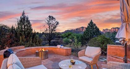 Timber & Rock Retreat by Avantstay Hot Tub + Outdoor Dining + Firepit Near Bell Rock Trails