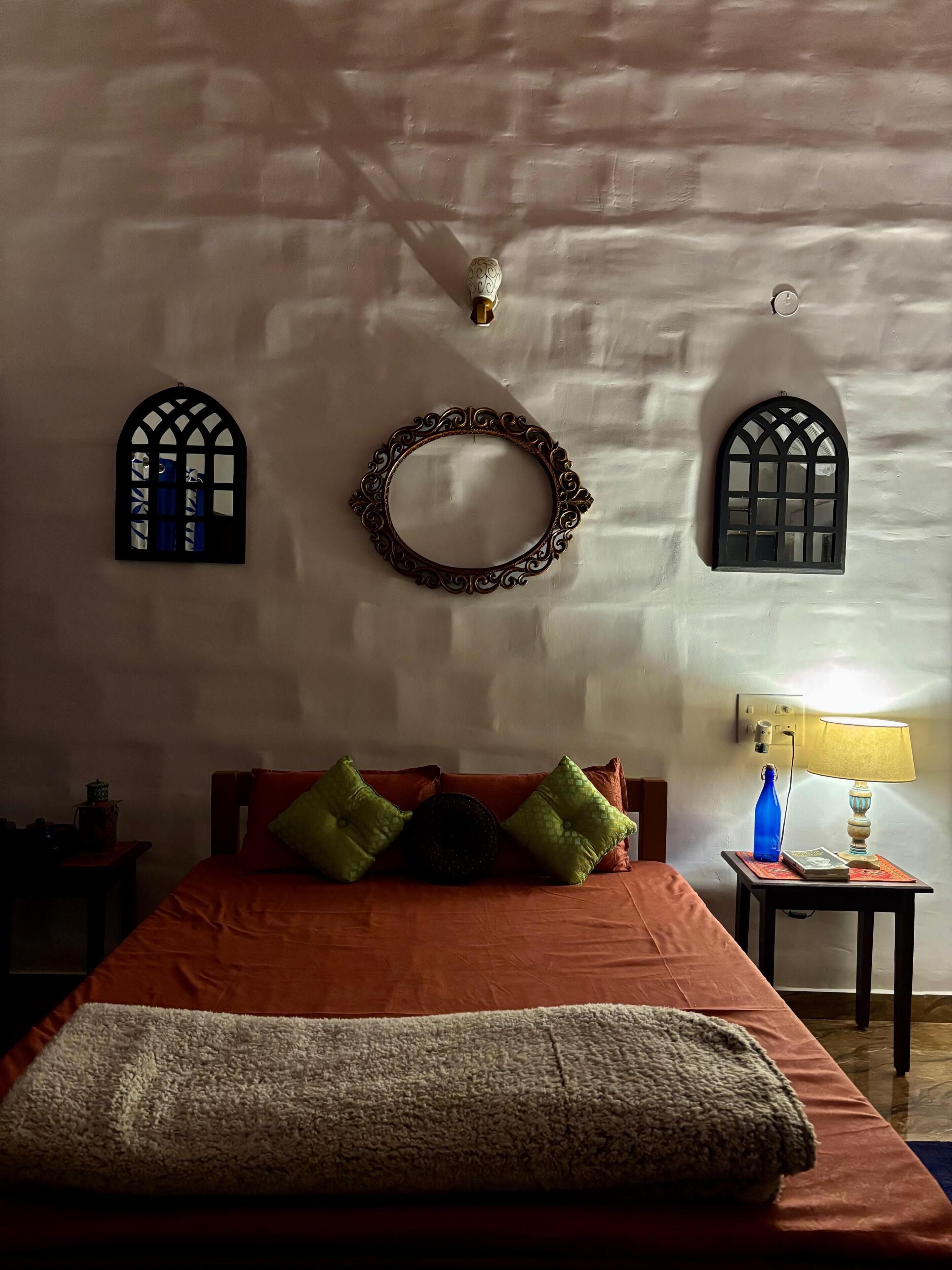 Double Room, 1 Queen Bed with Sofa bed, Pets allowed, Garden View