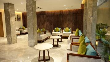 Sala de estar en el lobby