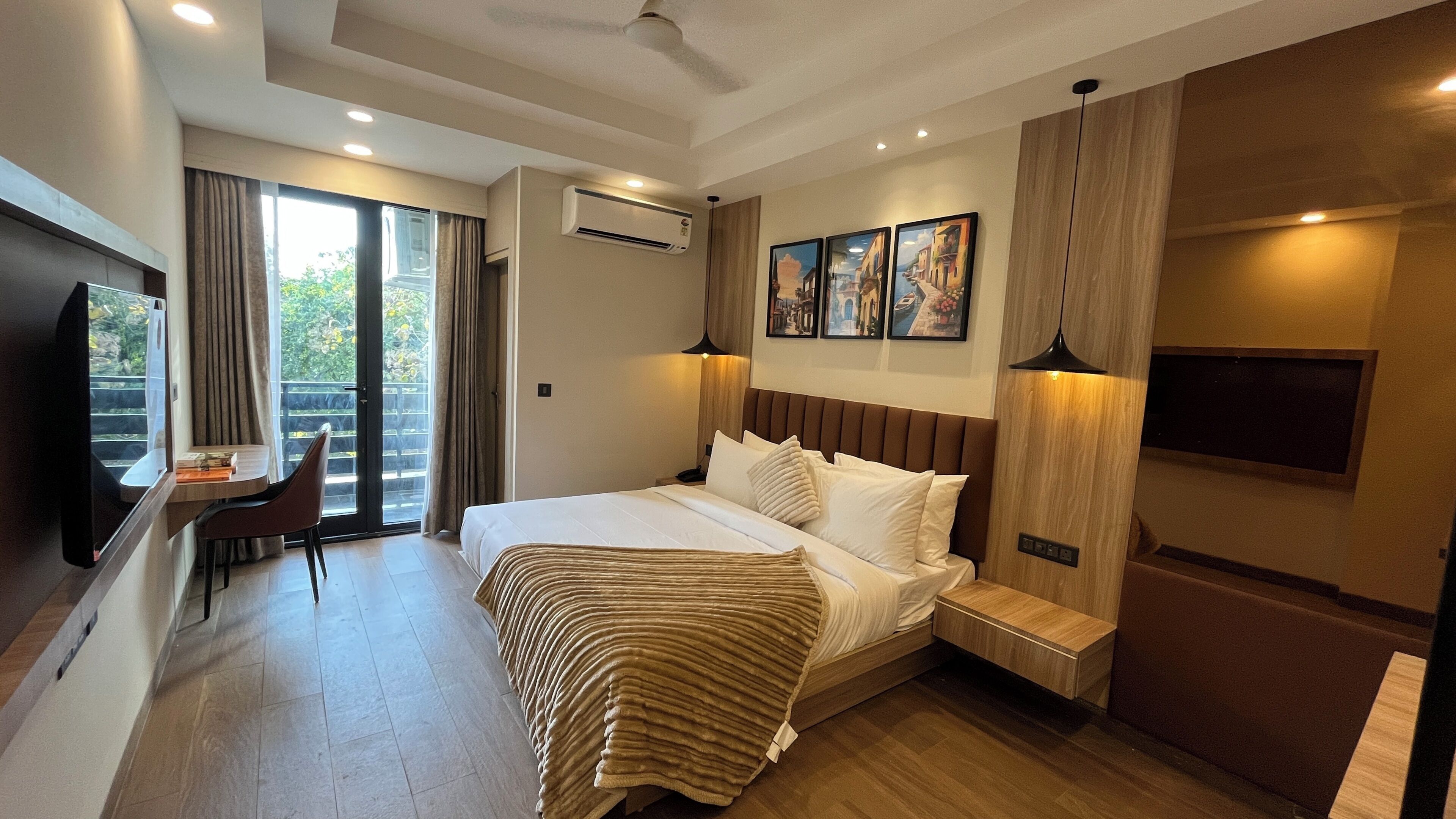 Kamar Double Keluarga, pemandangan kota