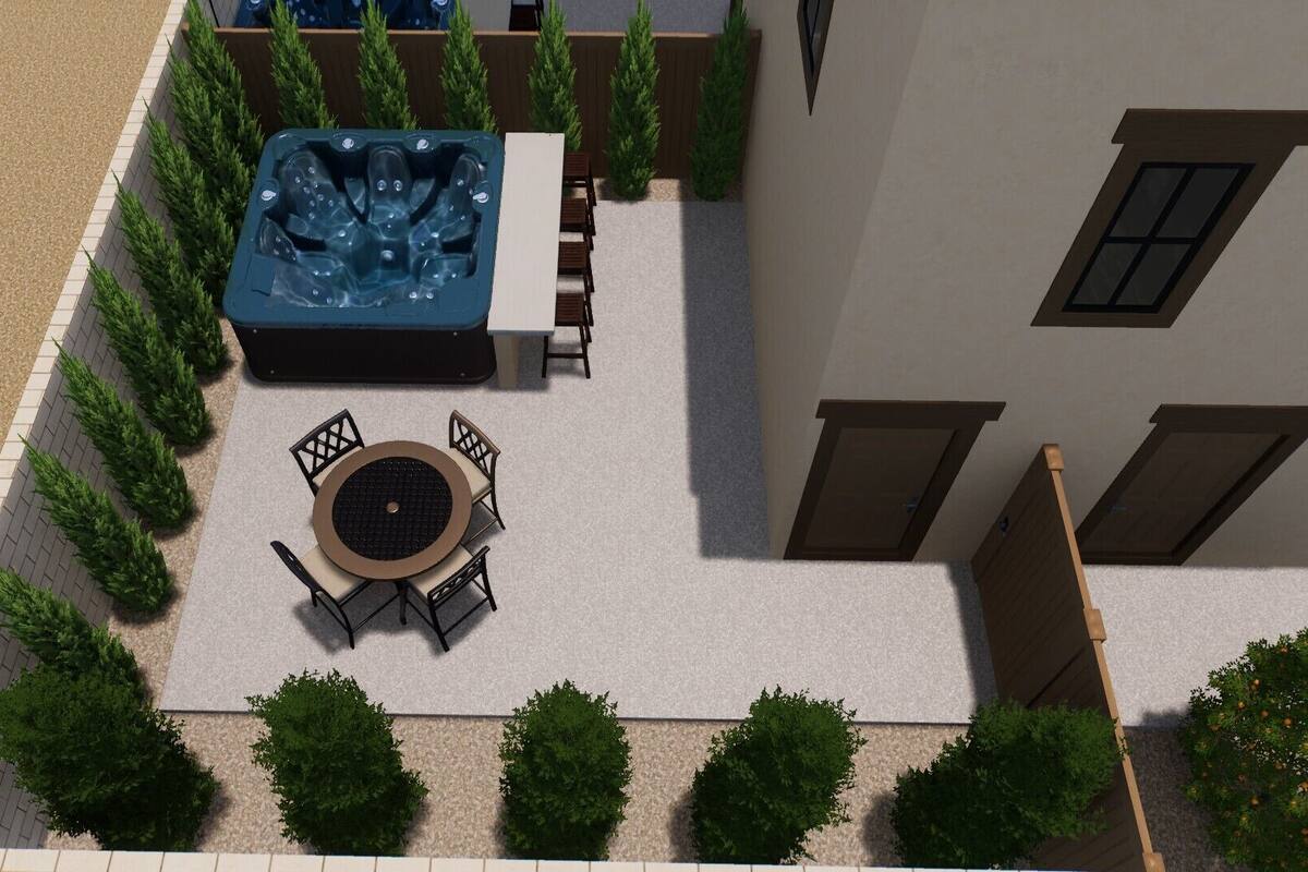 Premium-Loft, Bergblick | Speisen im Freien