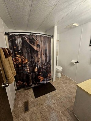 Bathroom - Secluded Forest Cabin Retreat Near Olympic Peninsula Coast | Near Sekiu, Washington (Clallam County)