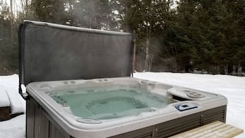 Idromassaggio all'aperto