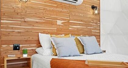 Unique Woodland Glamping Dome with Stargazing & Nature Retreat near Wolfe City, TX
