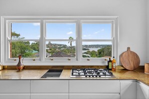 Fridge, microwave, oven, stovetop - Casa Coticcio | Character with Harbour Views (Balgowlah)