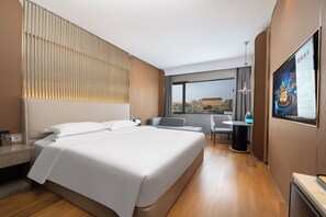 Luxe tweepersoonskamer, uitzicht op stad | Kameruitzicht