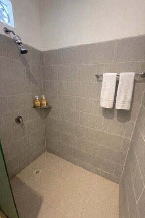 Shower - Luxury 2BR Villa • Private Pool • Quiet Canggu (Kuta Utara)