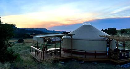 Secluded Splendor: Handcrafted Yurt Escape in Mancos, CO