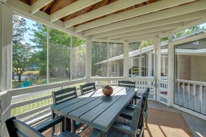 Opções para refeição ao ar livre