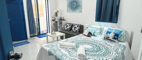 1 Schlafzimmer, Bügeleisen/Bügelbrett, Internetzugang, Bettwäsche