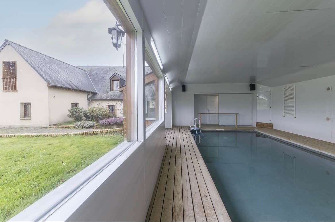 Piscine couverte, piscine chauffée