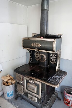 Miscellaneous - Simple Country Cabin with Ornate Wood Stove in the Colorado Mountains of Poudre Canyon (Bellvue)