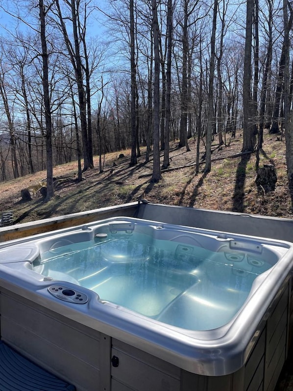 Bain à remous extérieur
