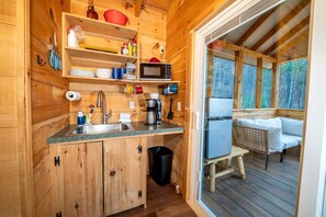 Interior - Cosby Knob Camping Cabin in the Great Smoky Mountains (Cosby)