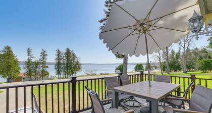 Walk to the Beach! Boyne City Escape w/ Lake Views