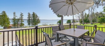 Walk to the Beach! Boyne City Escape w/ Lake Views
