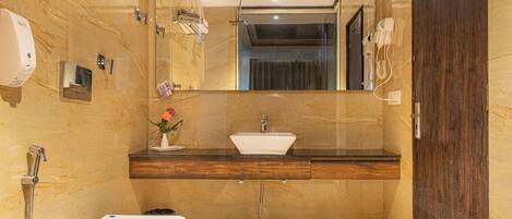 Single Room, Mountain View | Bathroom