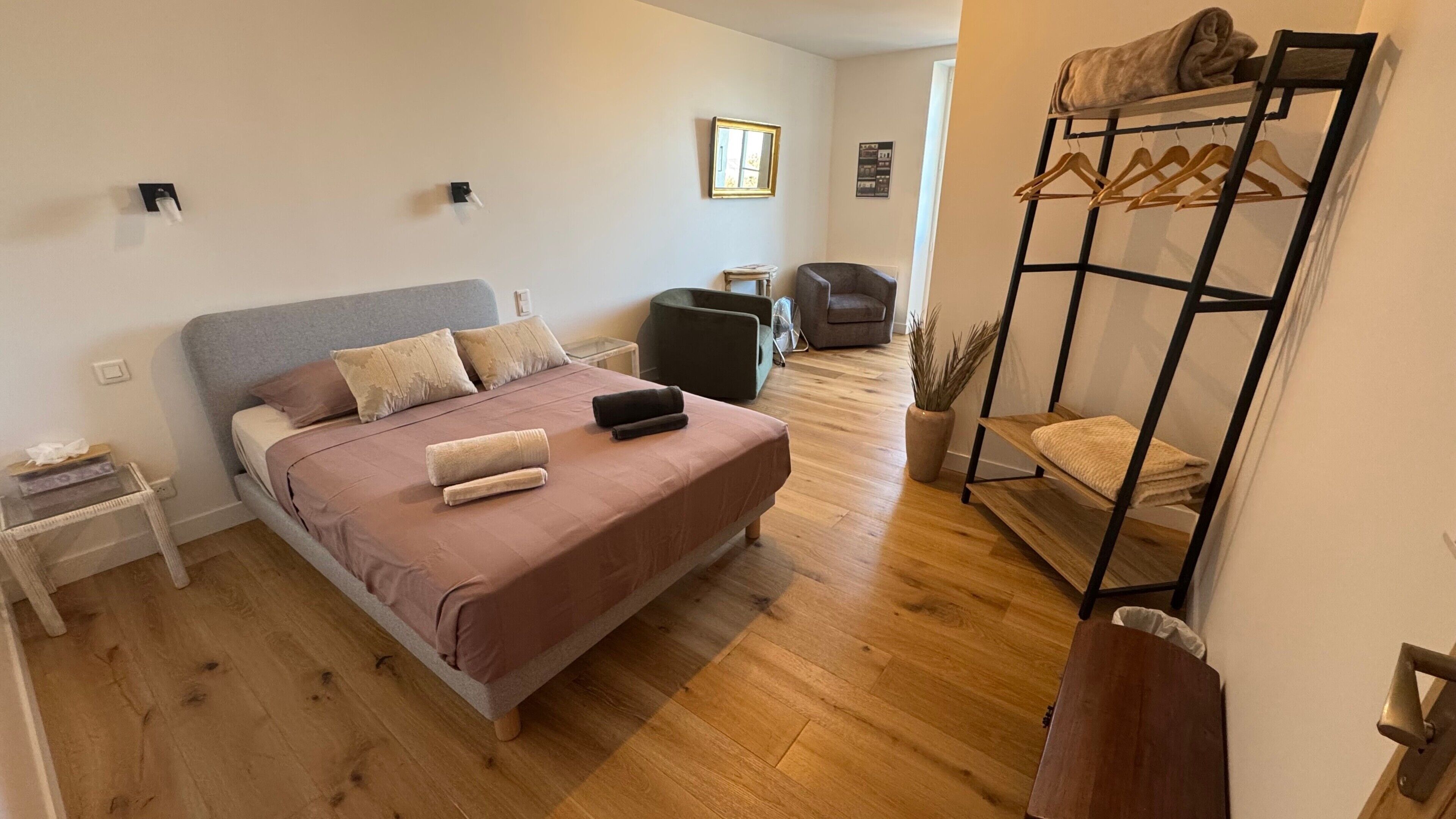 1 quarto, Wi-Fi, roupa de cama