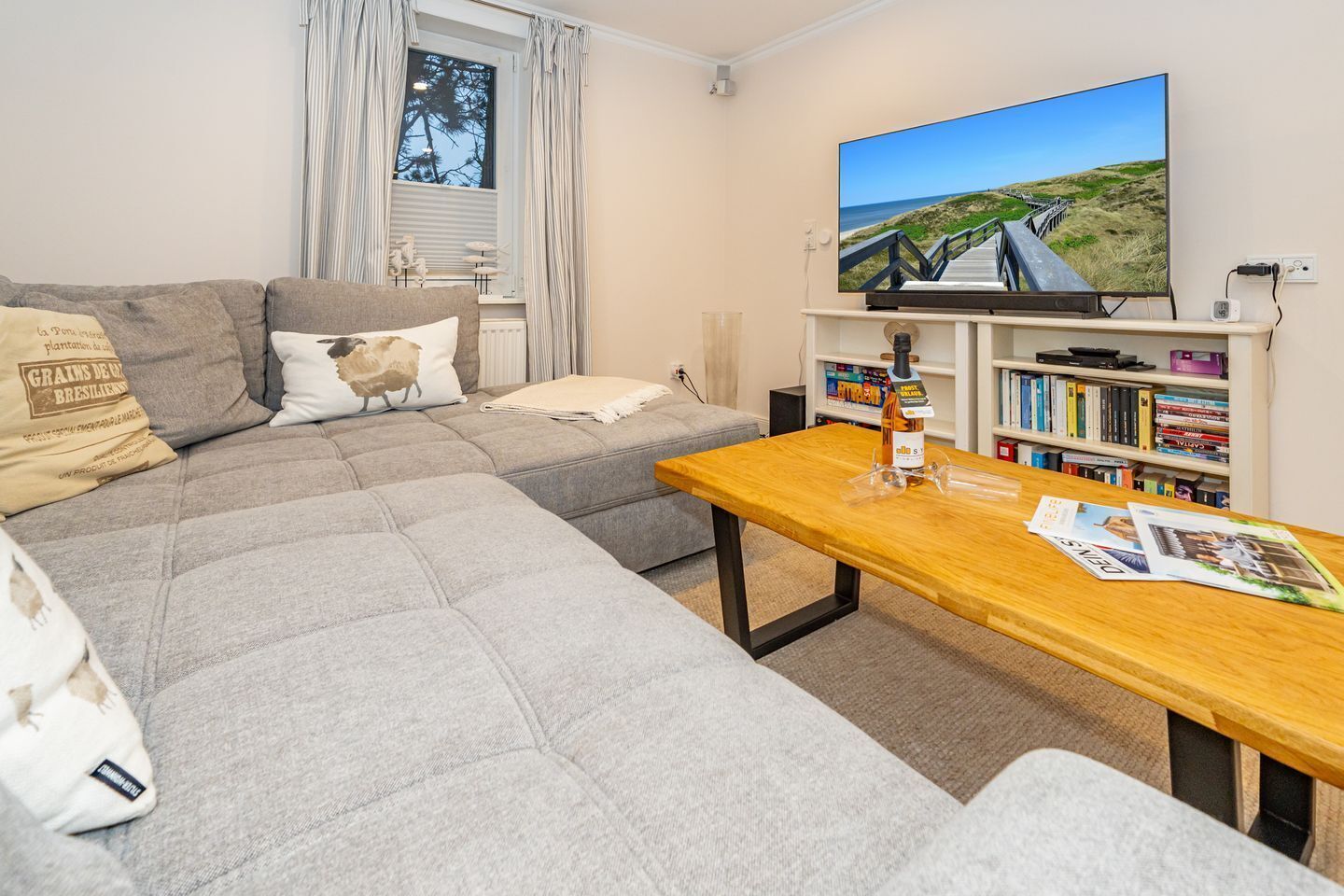 Fernseher, Tischtennisplatte