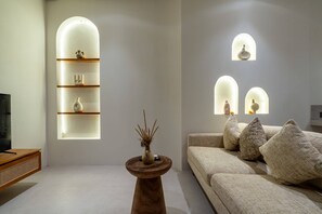 Basic Villa | Living area - Villa Iris by Elysian (Kerobokan)