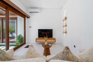 Basic Villa | Living area - Villa Iris by Elysian (Kerobokan)