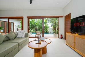 Basic House | Living area - Villa Solaluna (Tabanan)