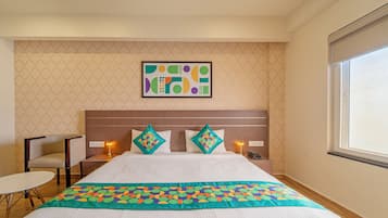 Habitación Deluxe doble | Tabla de planchar con plancha