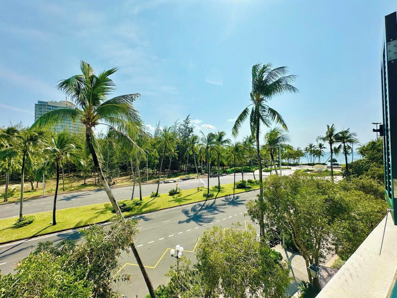 Deluxe Double Room, Partial Sea View | View from room