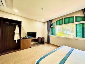 Deluxe-Doppelzimmer, eingeschränkter Meerblick