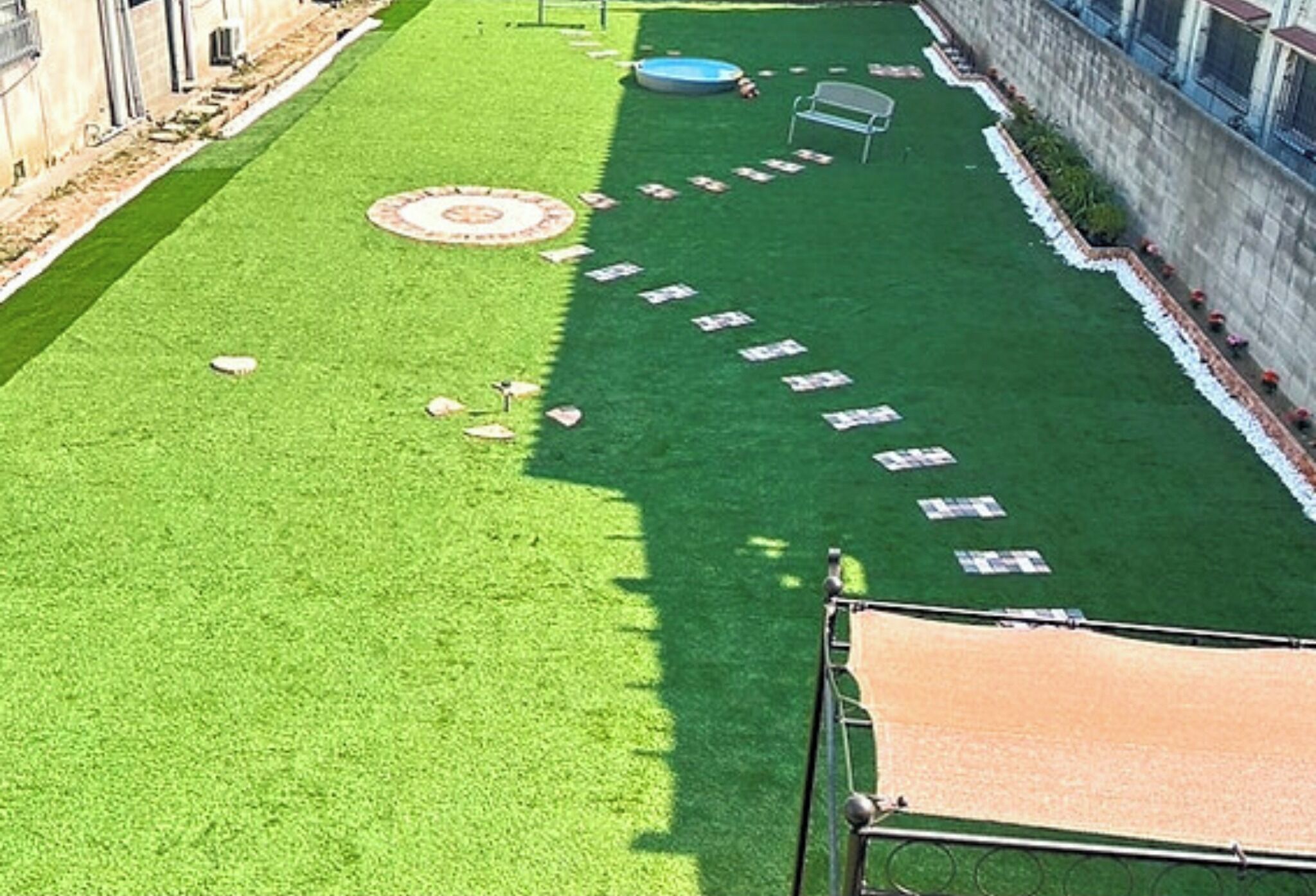 Terrain de l’hébergement 