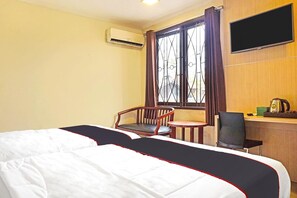 1 dormitorio, escritorio, wifi gratis y ropa de cama