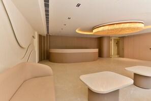 Interior entrance - Melange Hotel - Golf course road (Gurugram)
