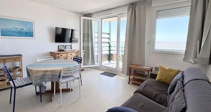 Breathtaking view of the Baie de Somme - South-facing balcony - Parking included
