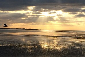 Beach nearby, beach towels - Breathtaking view of the Baie de Somme - South-facing balcony - Parking included (Le crotoy)