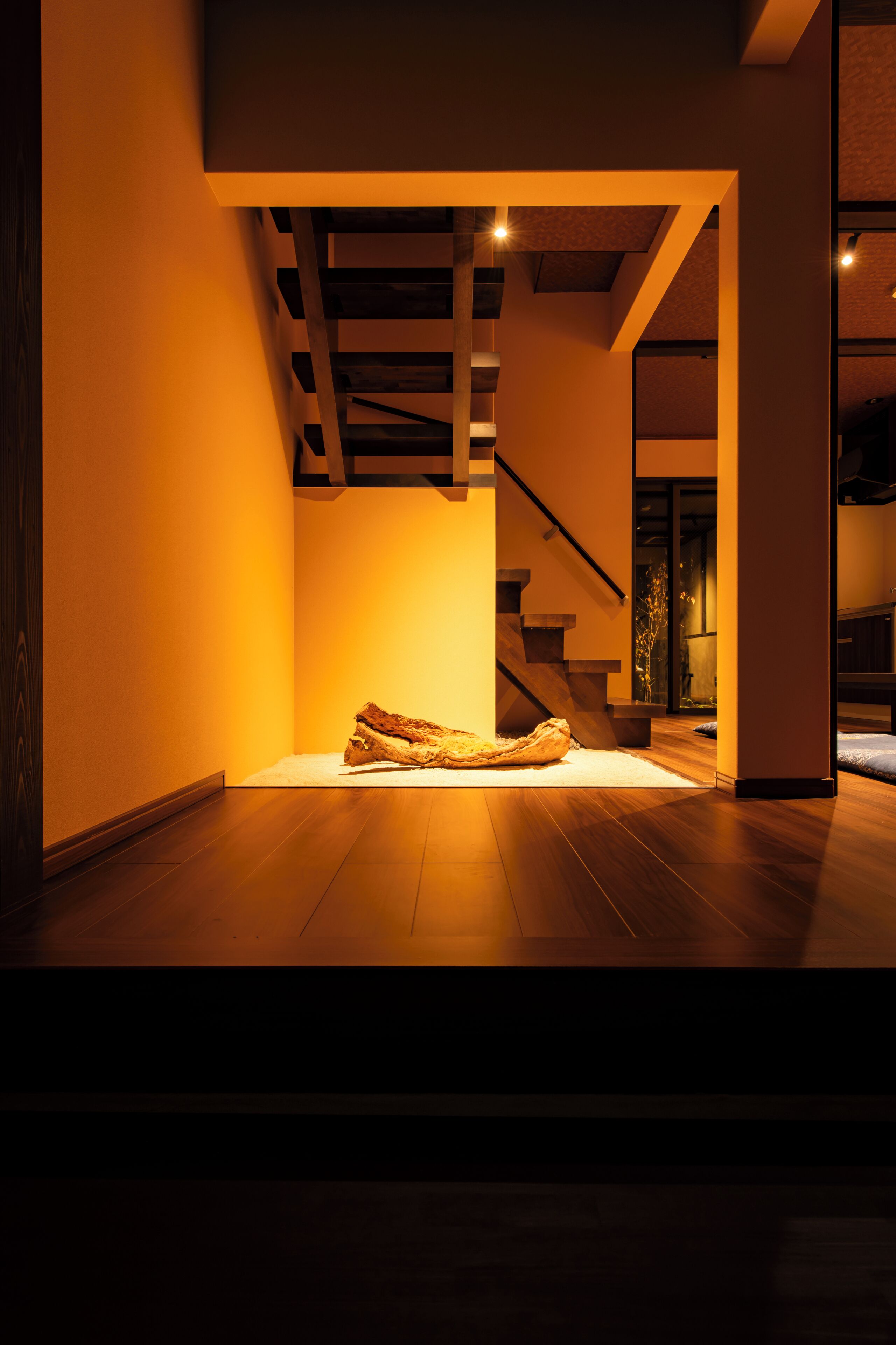Interior entrance