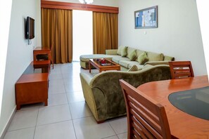 Living area - Wescott Plaza Hotel Apartments L.l.c (Dubai)