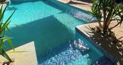 Beautiful villa themed room with large pool