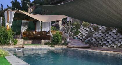 Beautiful villa themed room with large pool