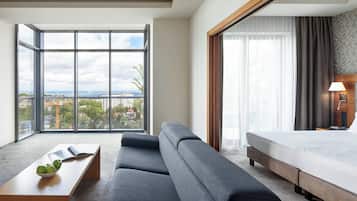 Apartment, 1 King Bed with Sofa bed | Hypo-allergenic bedding, soundproofing, iron/ironing board, free WiFi