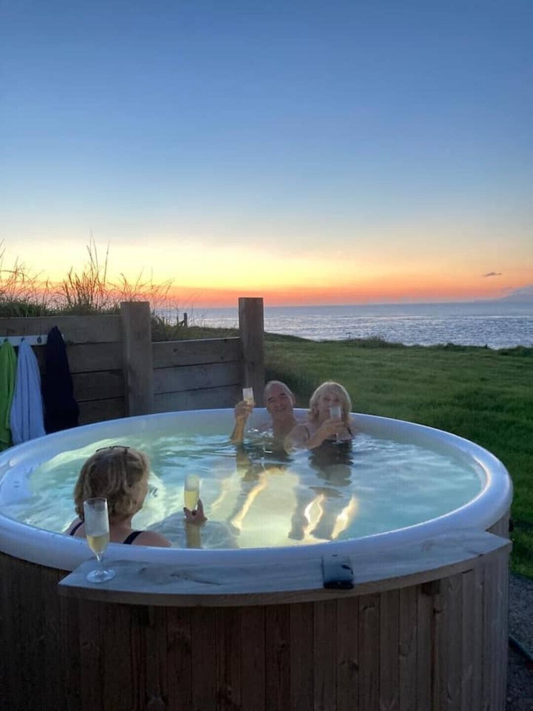 Bain à remous extérieur