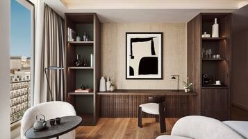 Zen Suite | Minibar, caja fuerte, cortinas opacas y sistema de insonorización