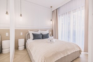 Beautifully designed interior combining comfort, style and functionality in a brand-new apartment. - Estilo | Designerski Apartament z Tarasem (Bydgoszcz)