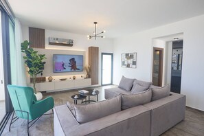 Villa, 4 Bedrooms, Private Pool, Garden View | Living room - Brand New 4 Bedroom Villa in Protaras Center (Paralimni)