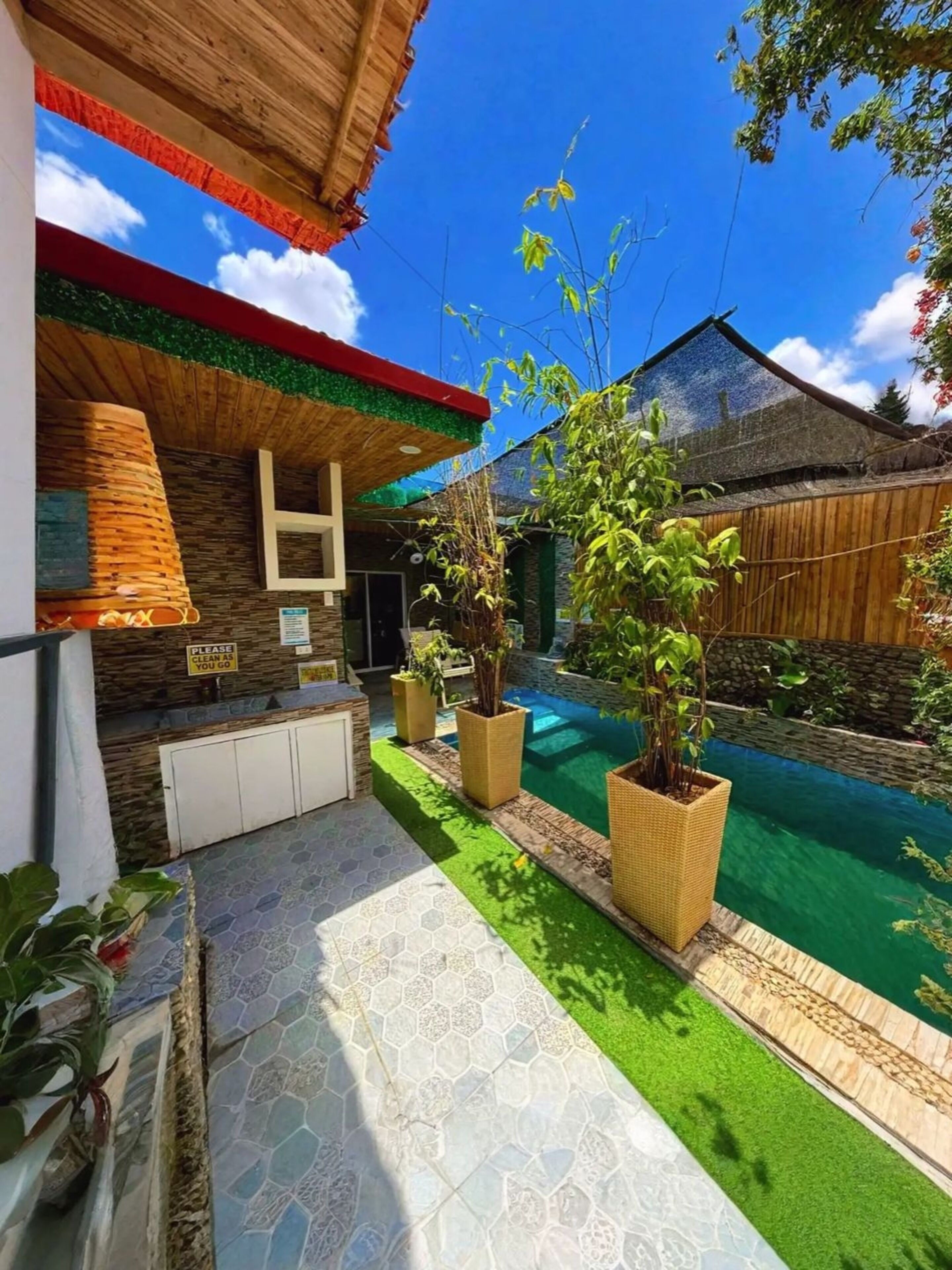 Outdoor pool
