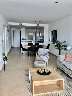 Apartment | Living room - Residence in Orihuela Costa for 6 Guests (Orihuela)