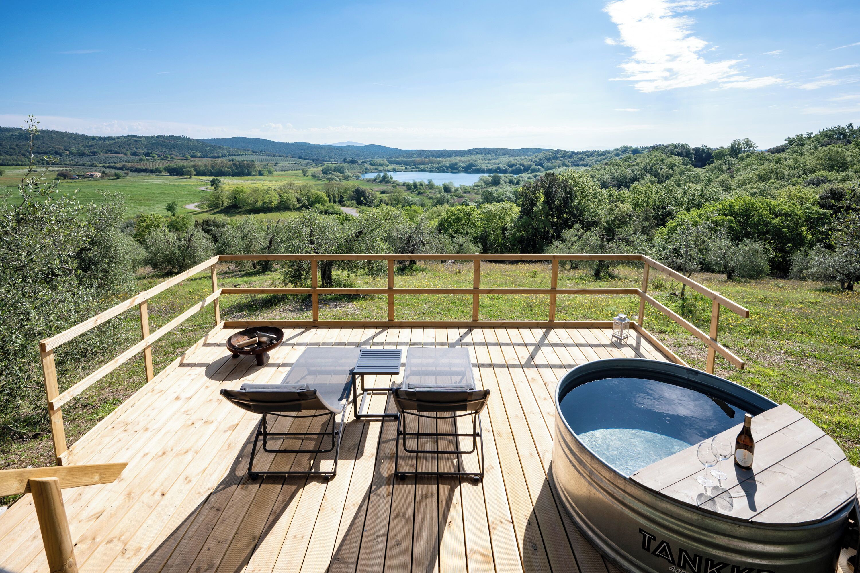 Zelt, Seeblick | Terrasse/Patio
