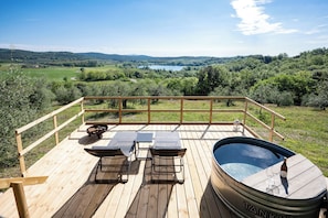 Tent, Lake View | Terrace/patio - Glamping Stregaia (Massa Marittima)