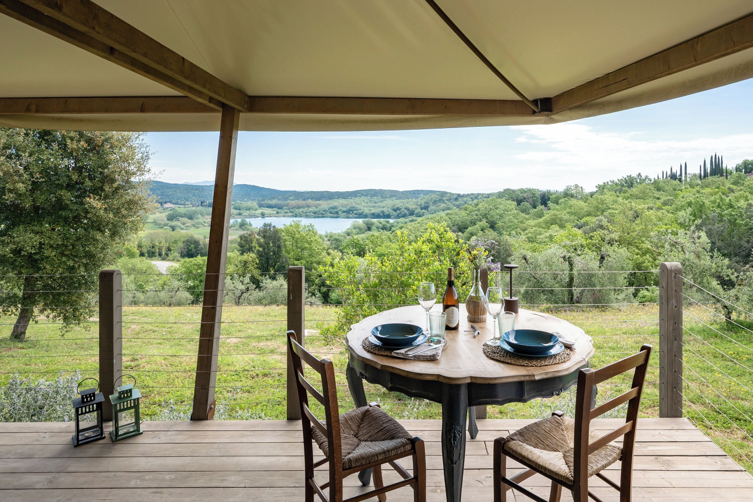 Tent, Lake View | Terrace/patio